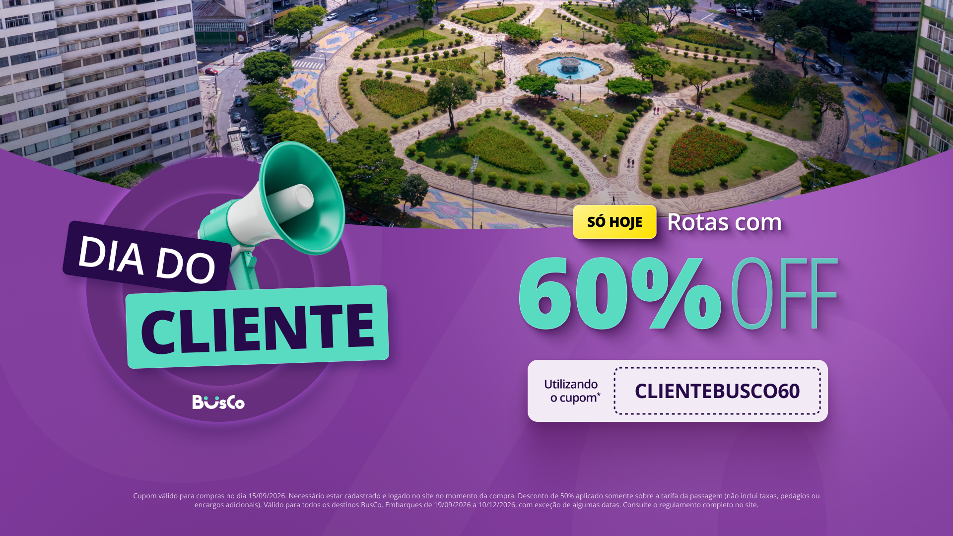  Dia do cliente 60% off